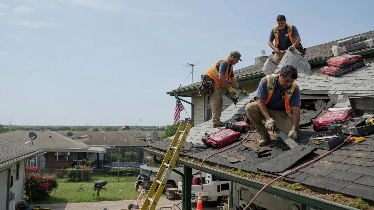 Roof Repair in Bagwell, TX near me